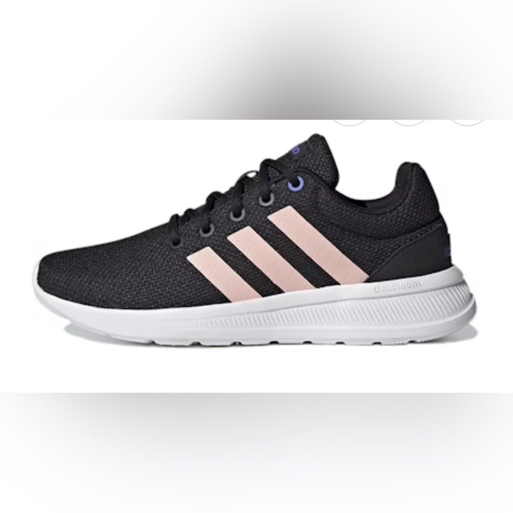 Adidas Womens Black and Pink Lite Racer CLN 2.0 Running Shoes Zise
8.5